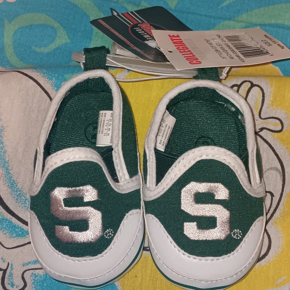 New Michigan State Spartans Shoes Vintage